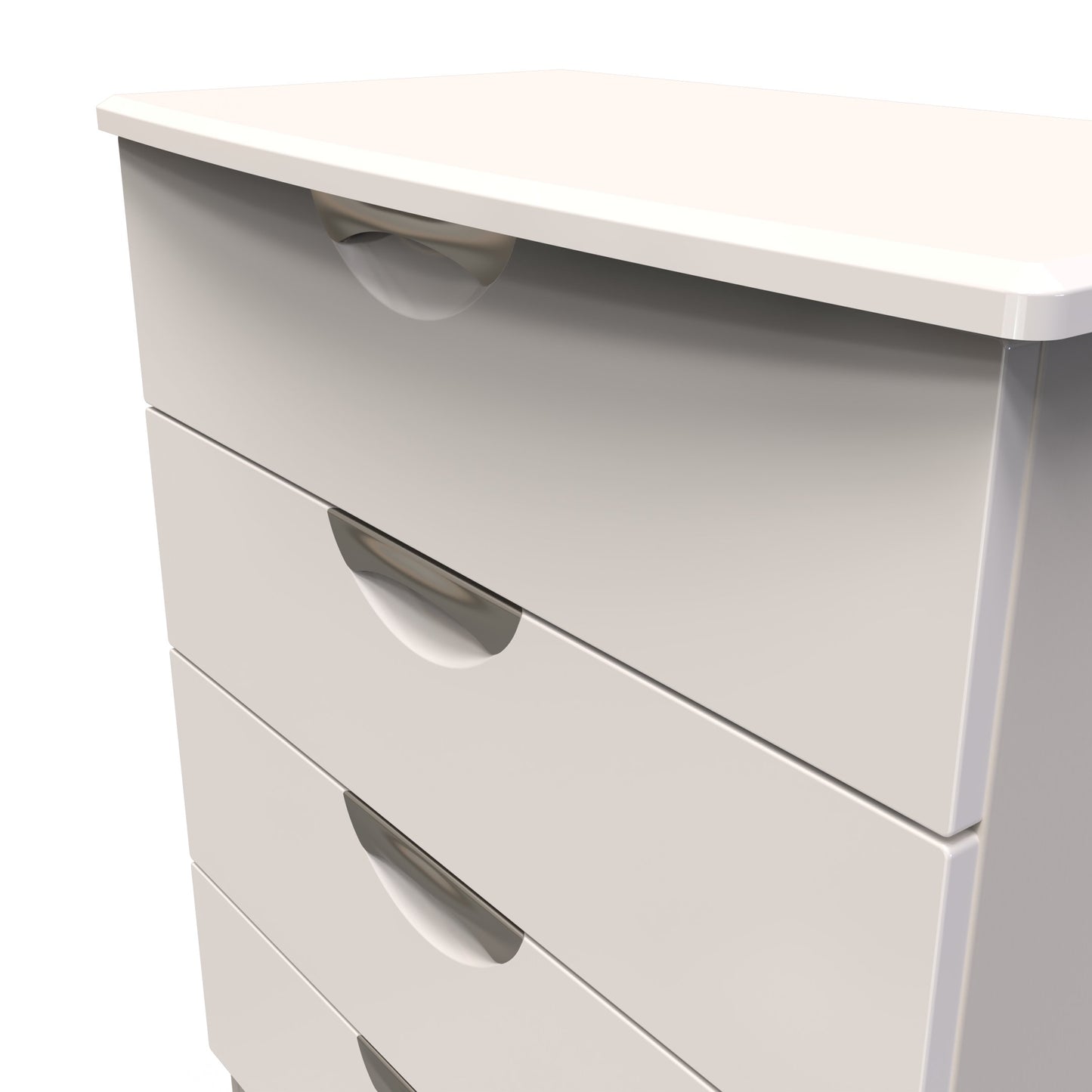 Camden Chest of Drawers Off-White 4 Drawers 89cm