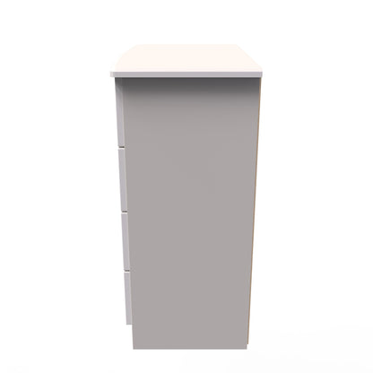 Camden Chest of Drawers Off-White 4 Drawers 89cm