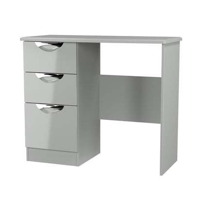 Camden Desk Grey 3 Drawers 93cm