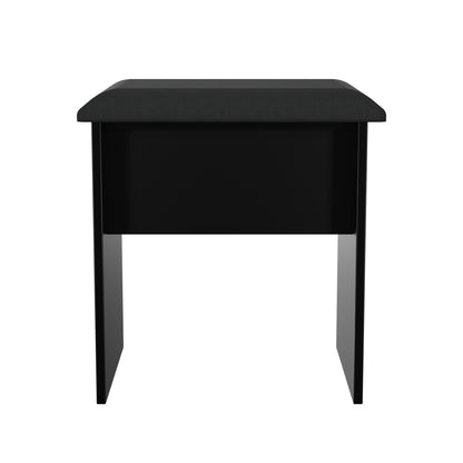 Camden Dressing Stool Black 50cm