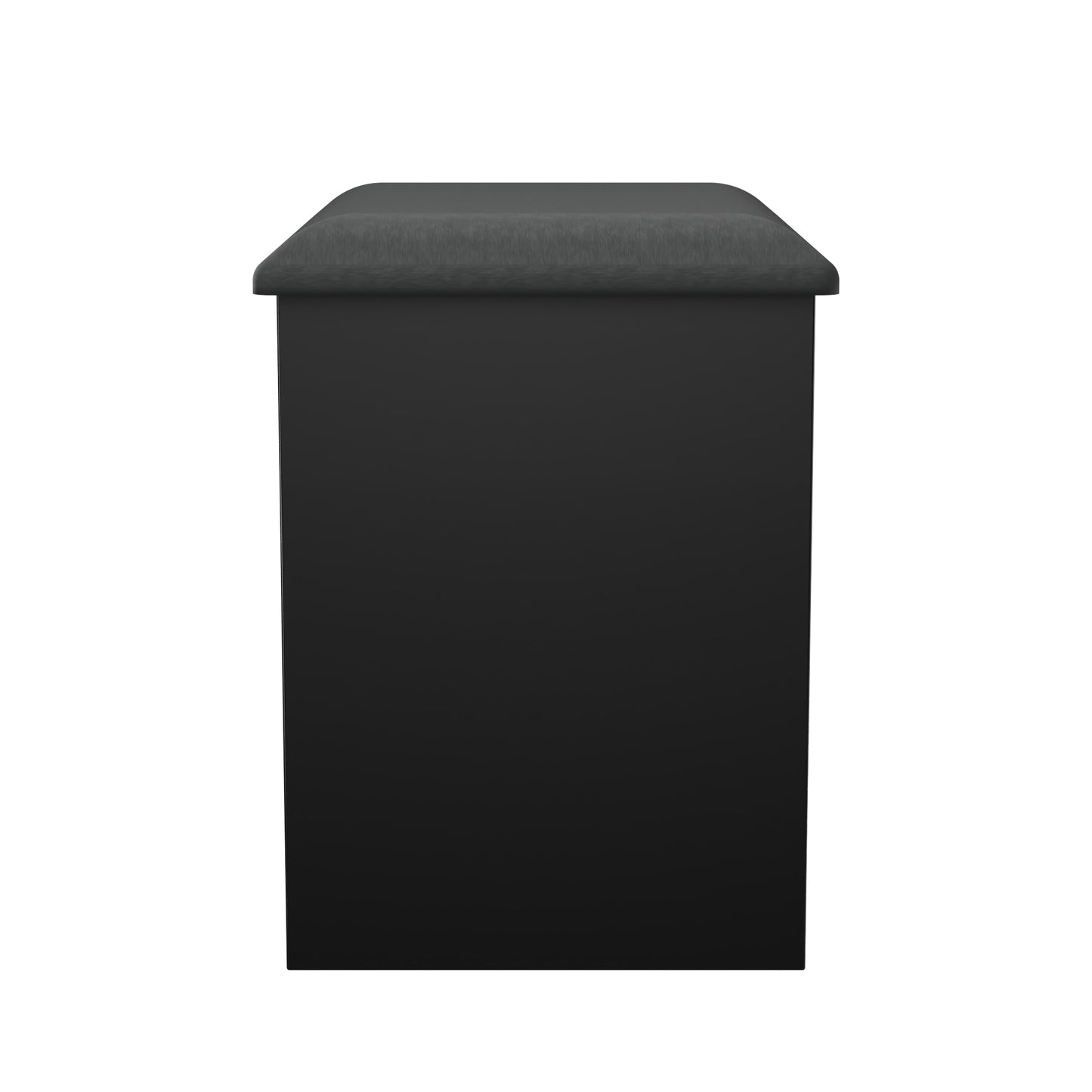 Camden Dressing Stool Black 50cm