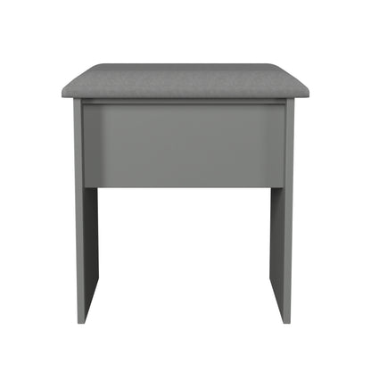 Camden Dressing Stool Grey 50cm