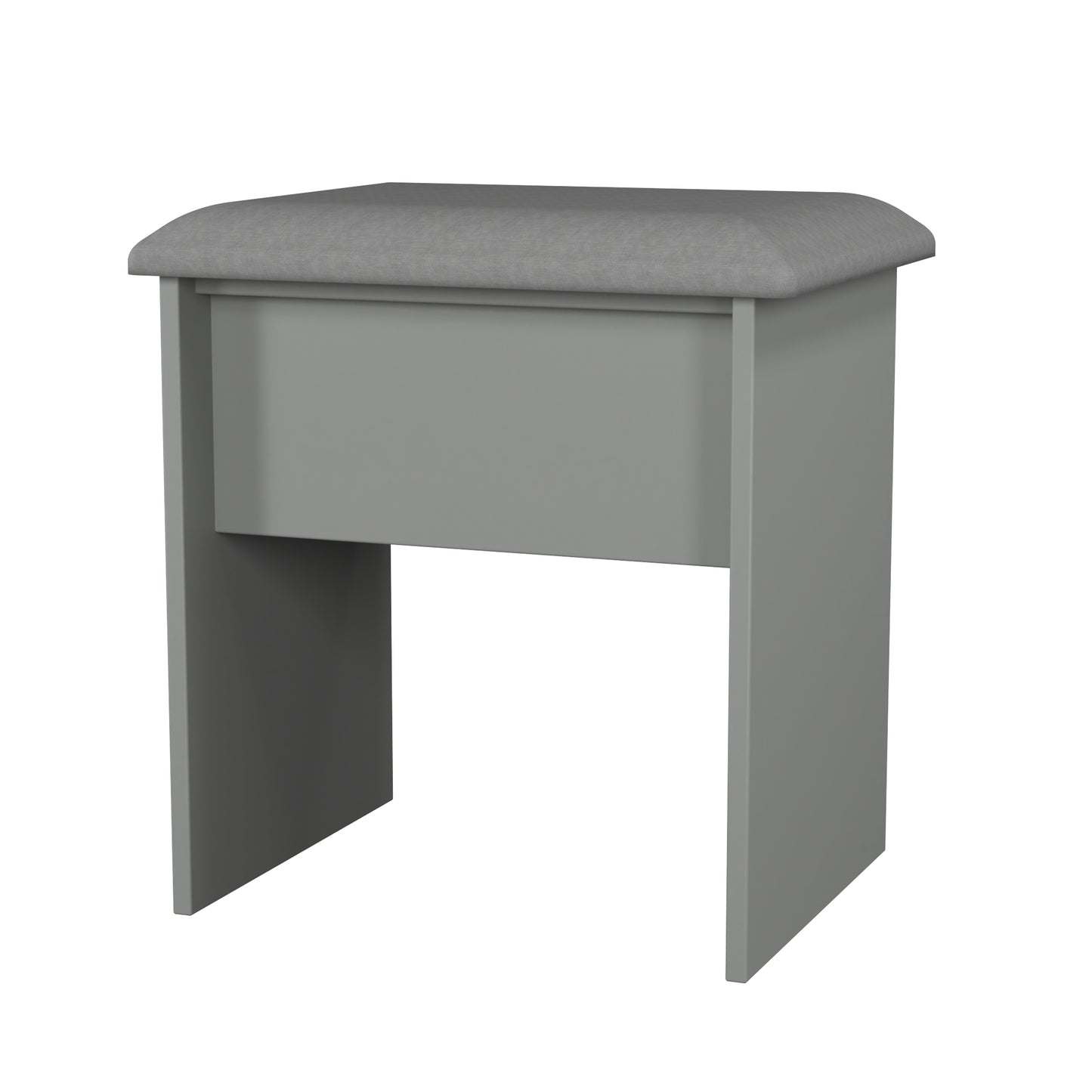Camden Dressing Stool Grey 50cm
