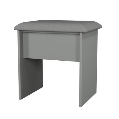 Camden Dressing Stool Grey 50cm