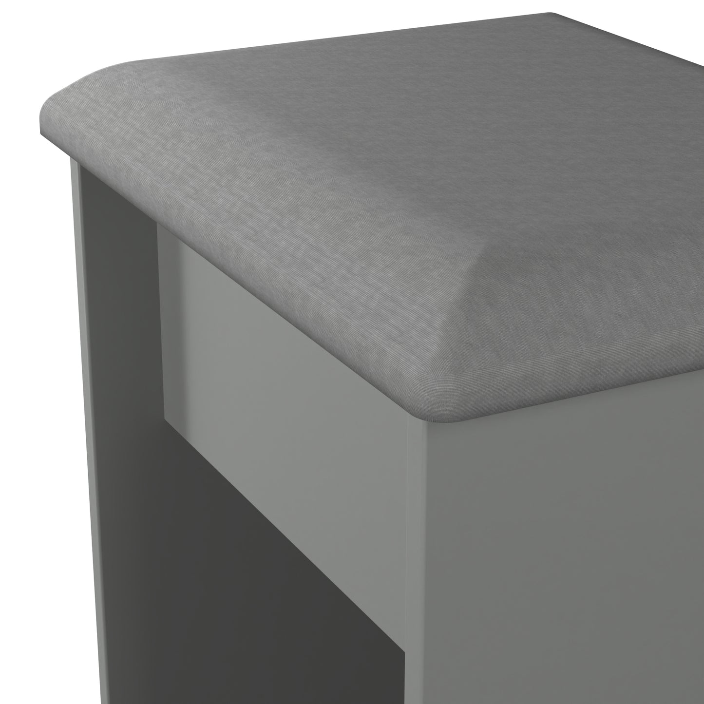 Camden Dressing Stool Grey 50cm