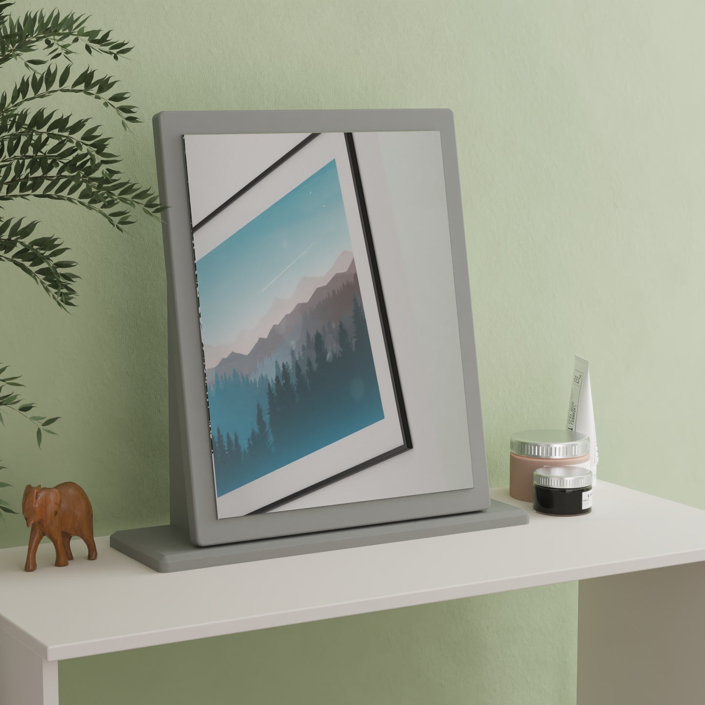 Camden Mirror  Grey 50cm