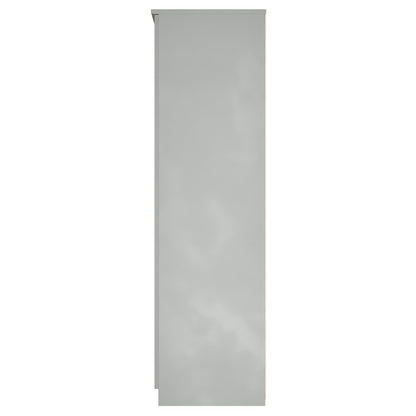 Camden Tall Wardrobe Grey 2 Doors 182cm
