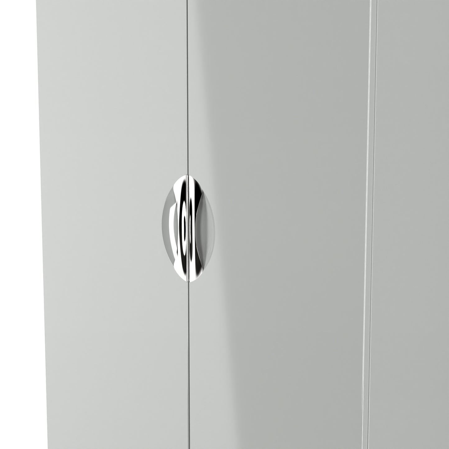 Camden Tall Wardrobe Grey 2 Doors 182cm