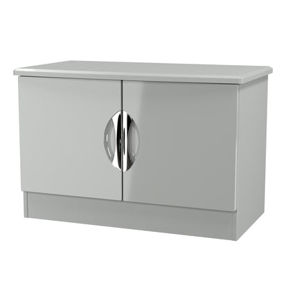 Camden TV Unit Grey 2 Doors 77cm