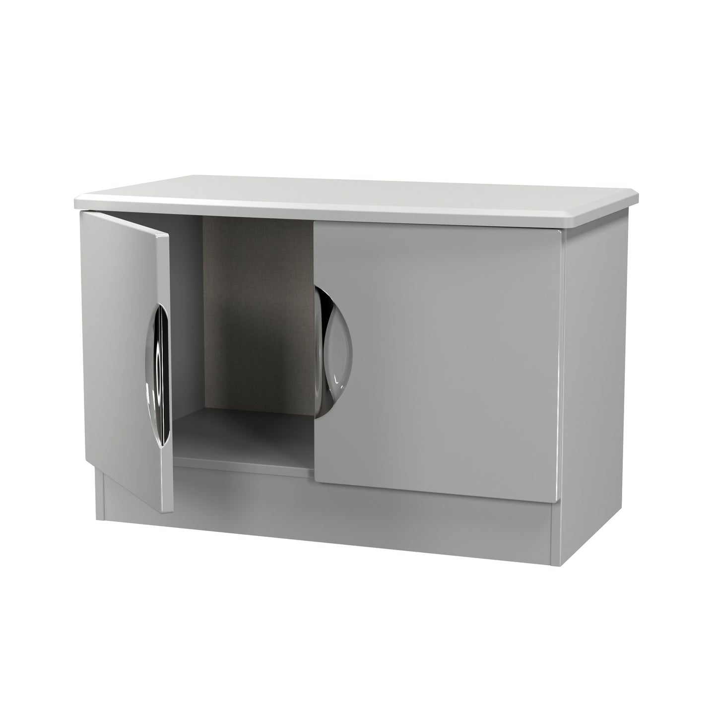 Camden TV Unit Grey 2 Doors 77cm