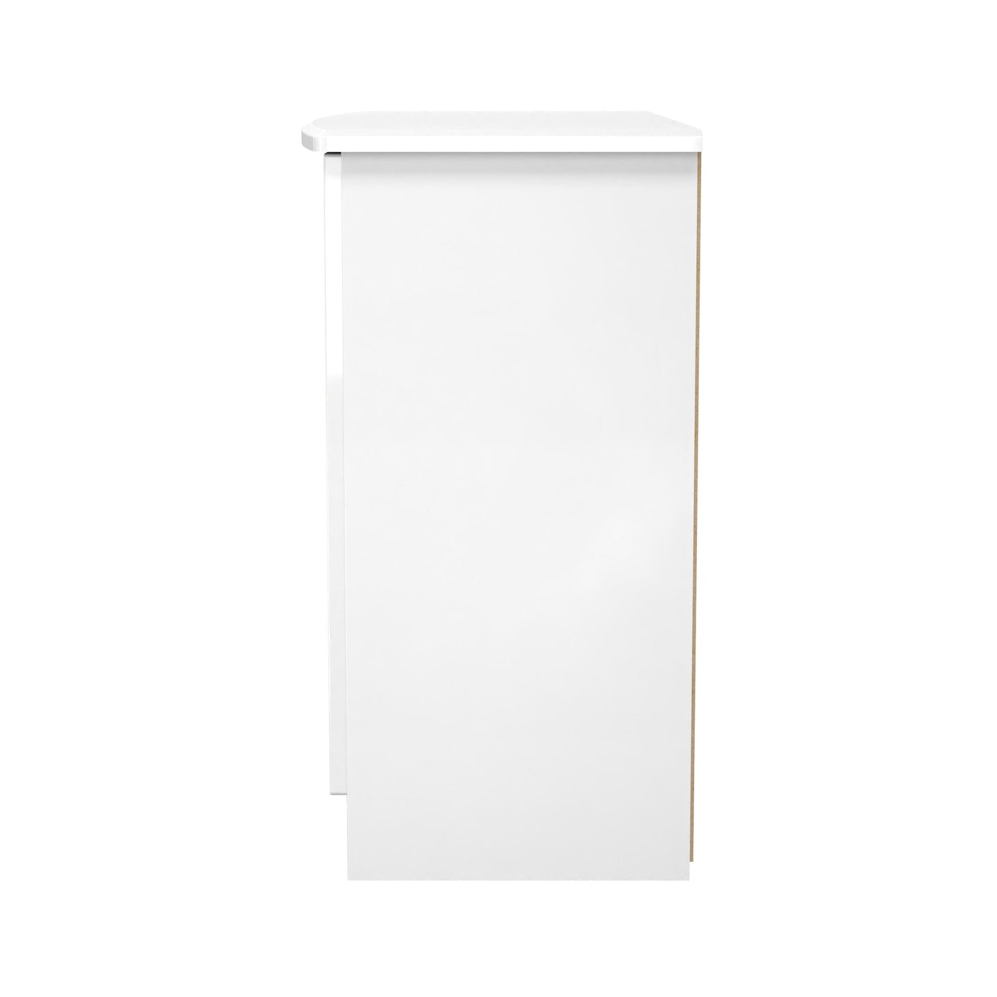 Camden Large Sideboard White 3 Doors 112cm