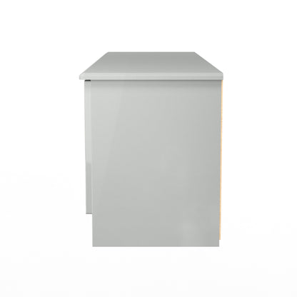 Camden TV Unit Grey 2 Drawers 2 Doors 146cm