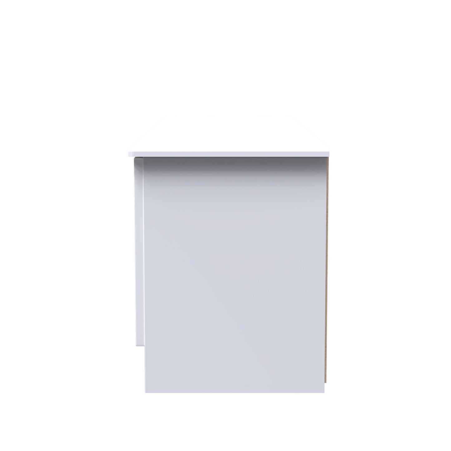 Camden Cupboard White 2 Drawers 2 Doors 146cm