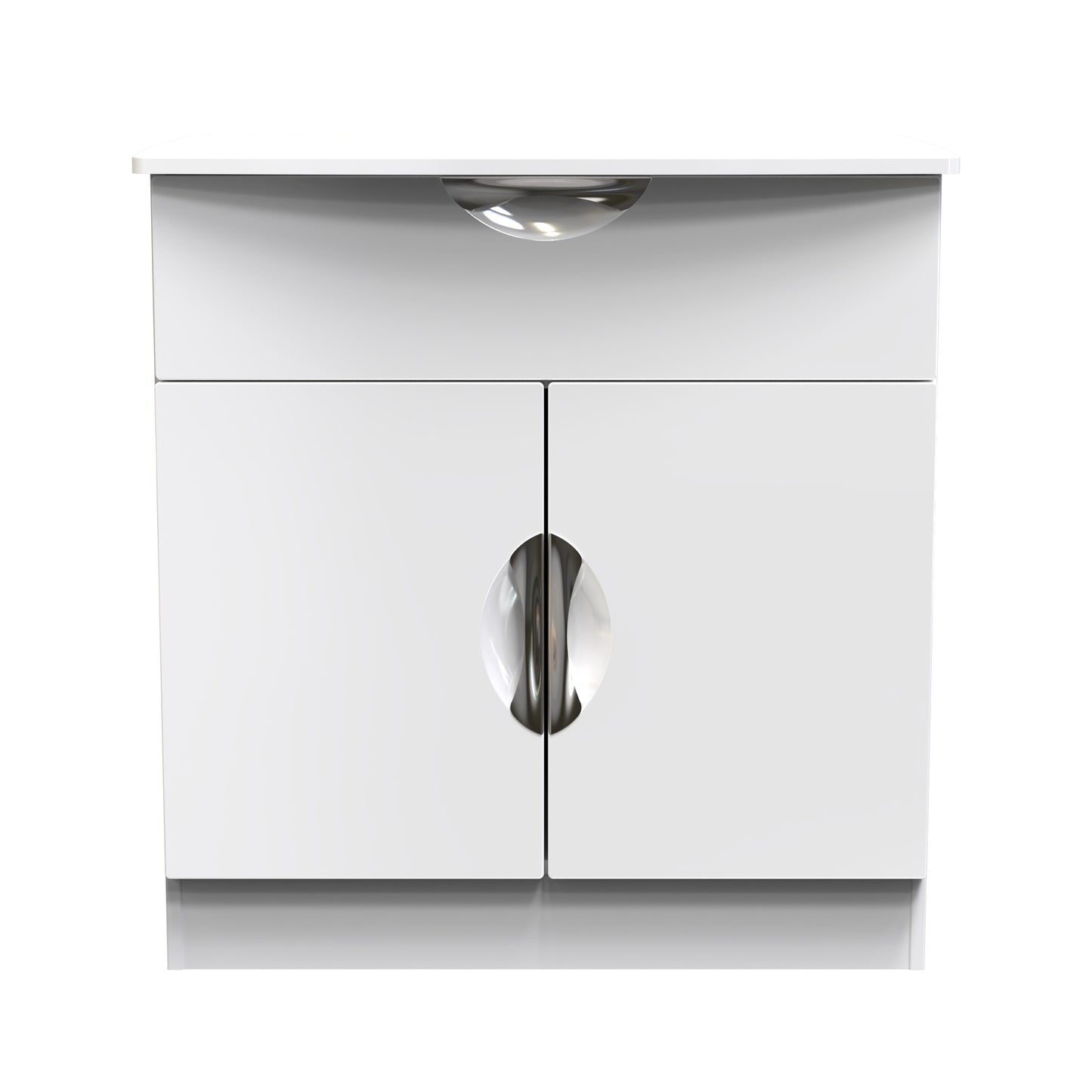 Camden Sideboard White 2 Doors 1 Drawer 79cm