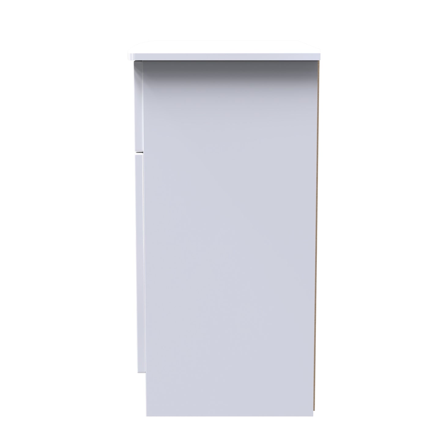 Camden Sideboard White 2 Doors 1 Drawer 79cm