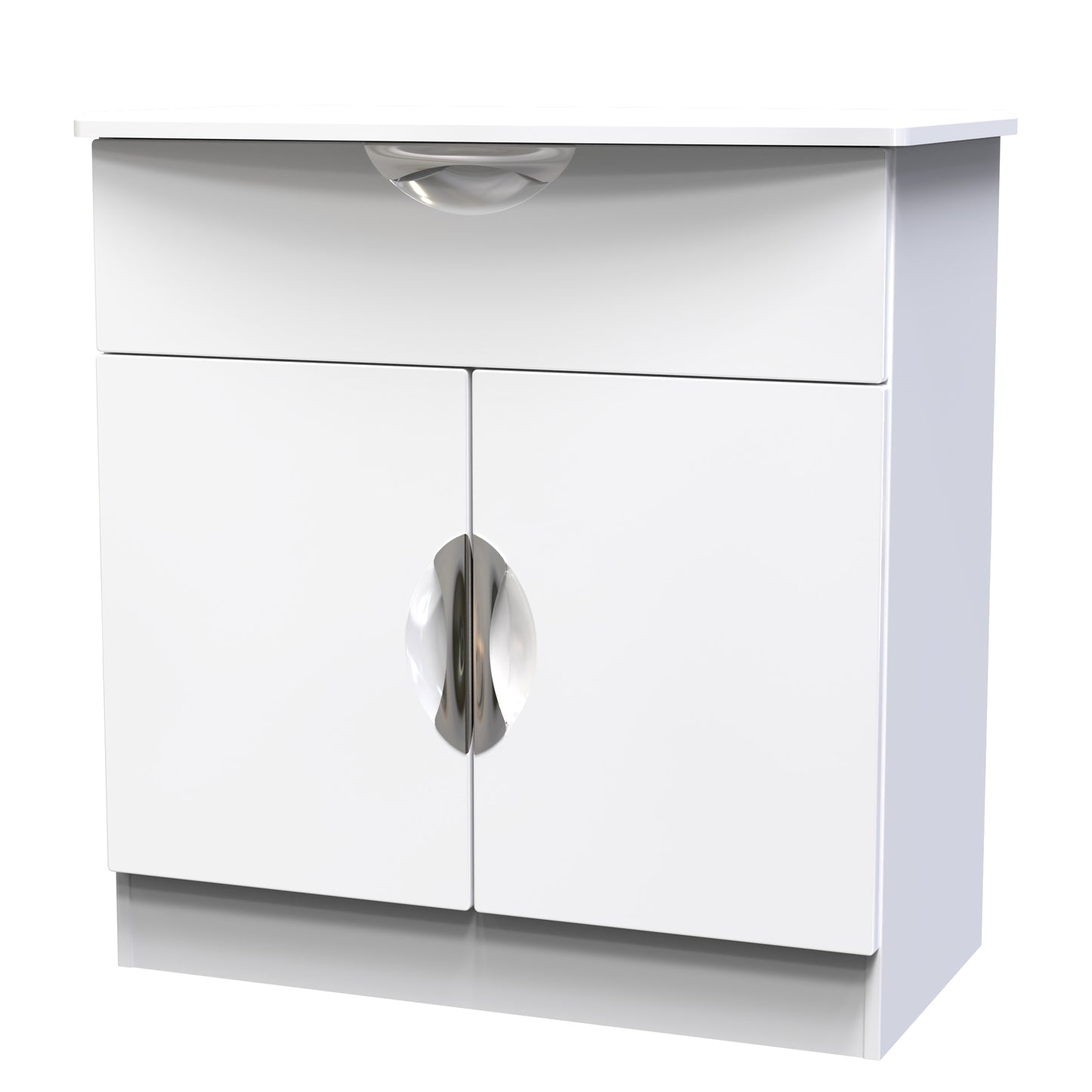 Camden Sideboard White 2 Doors 1 Drawer 79cm