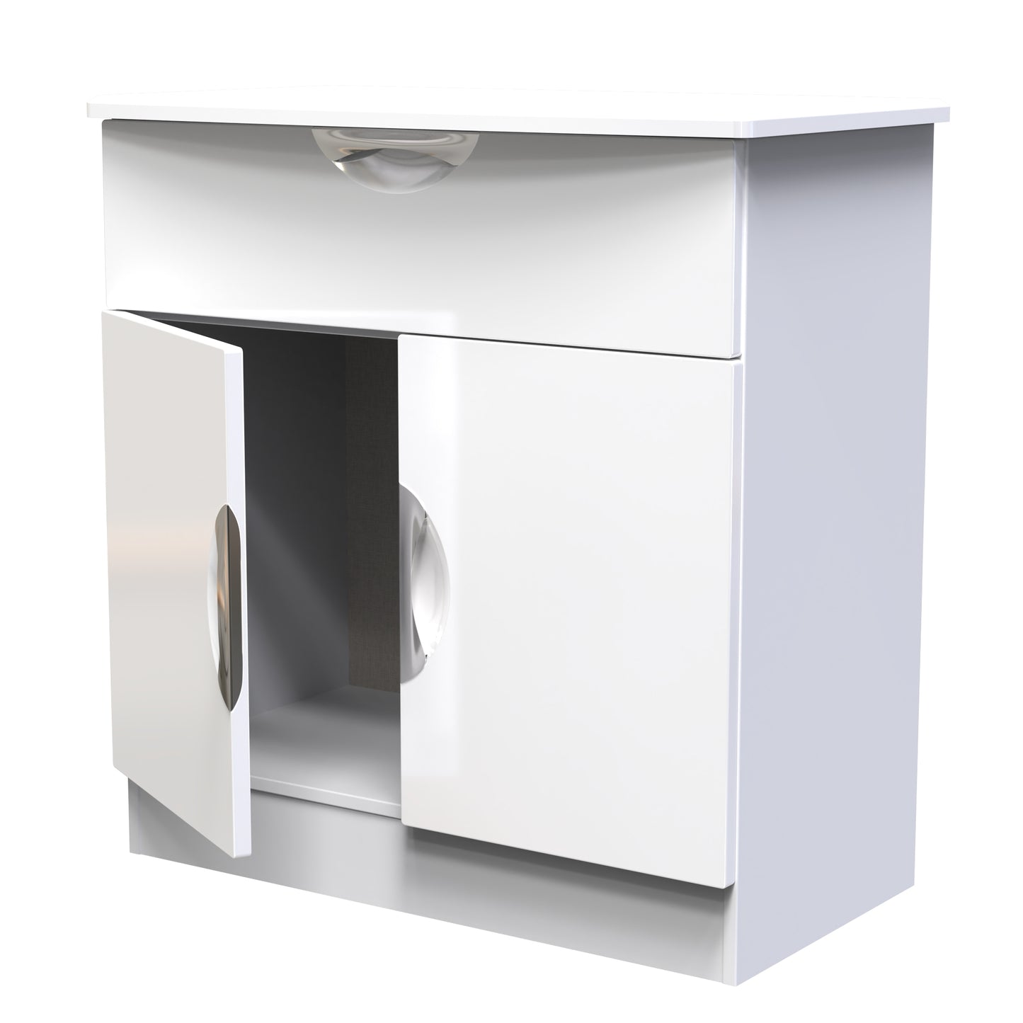 Camden Sideboard White 2 Doors 1 Drawer 79cm