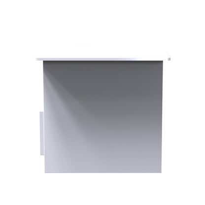 Camden Coffee Table White 1 Shelf 1 Drawer 93cm