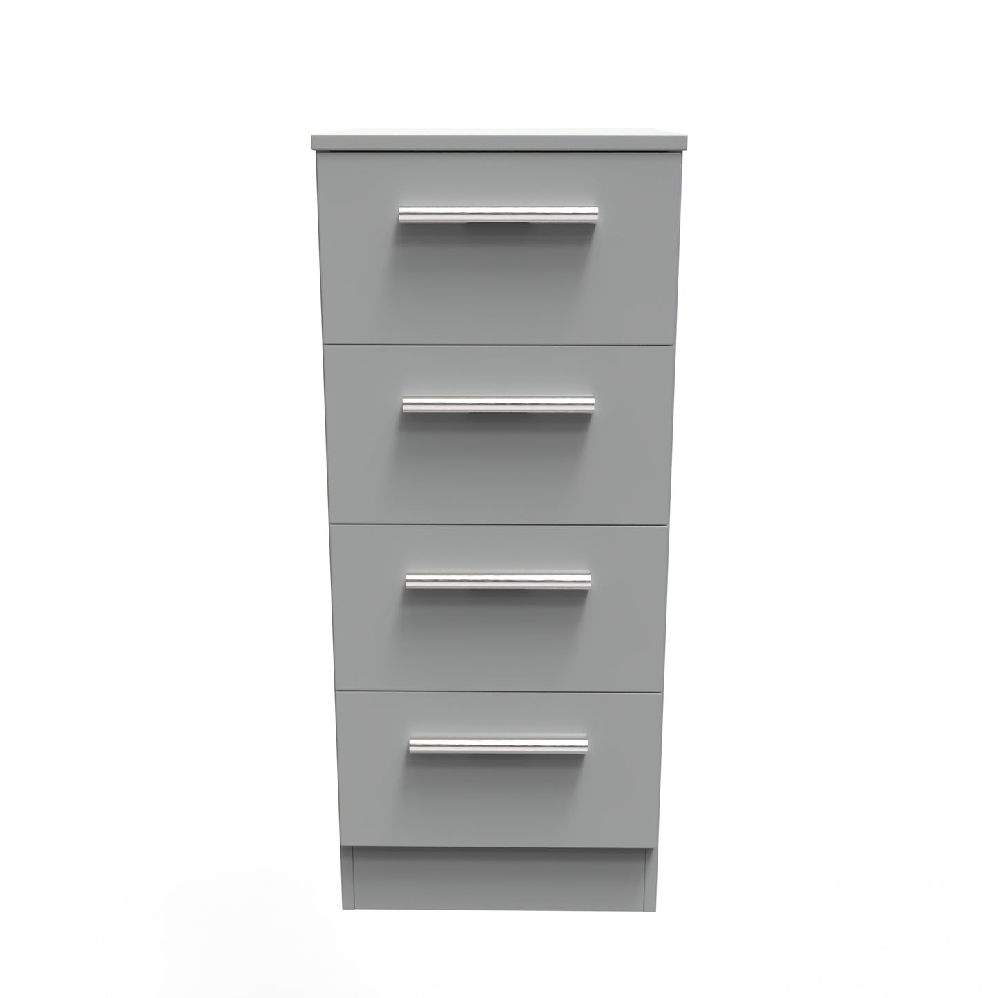 Contrast Tallboy Grey 4 Drawers 89cm