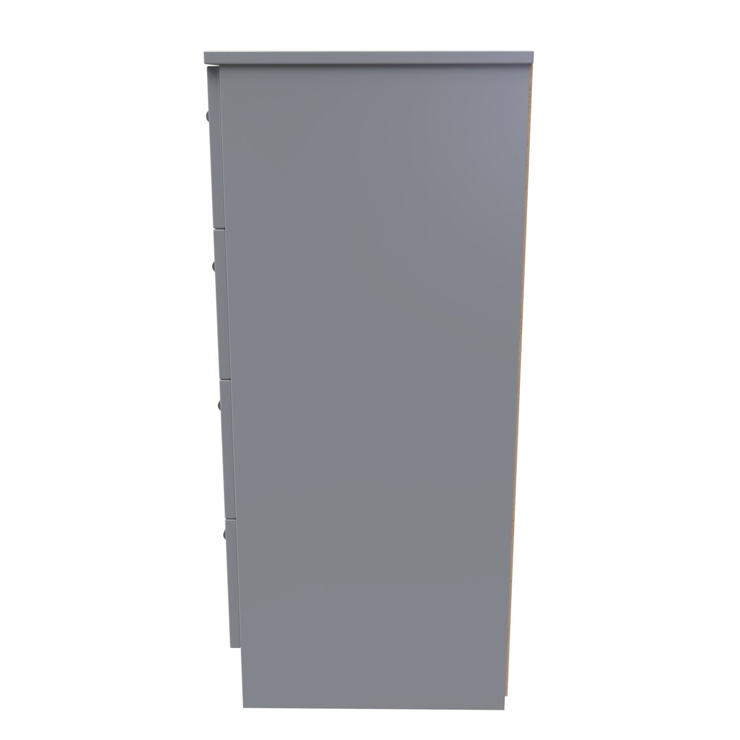 Contrast Tallboy Grey 4 Drawers 89cm