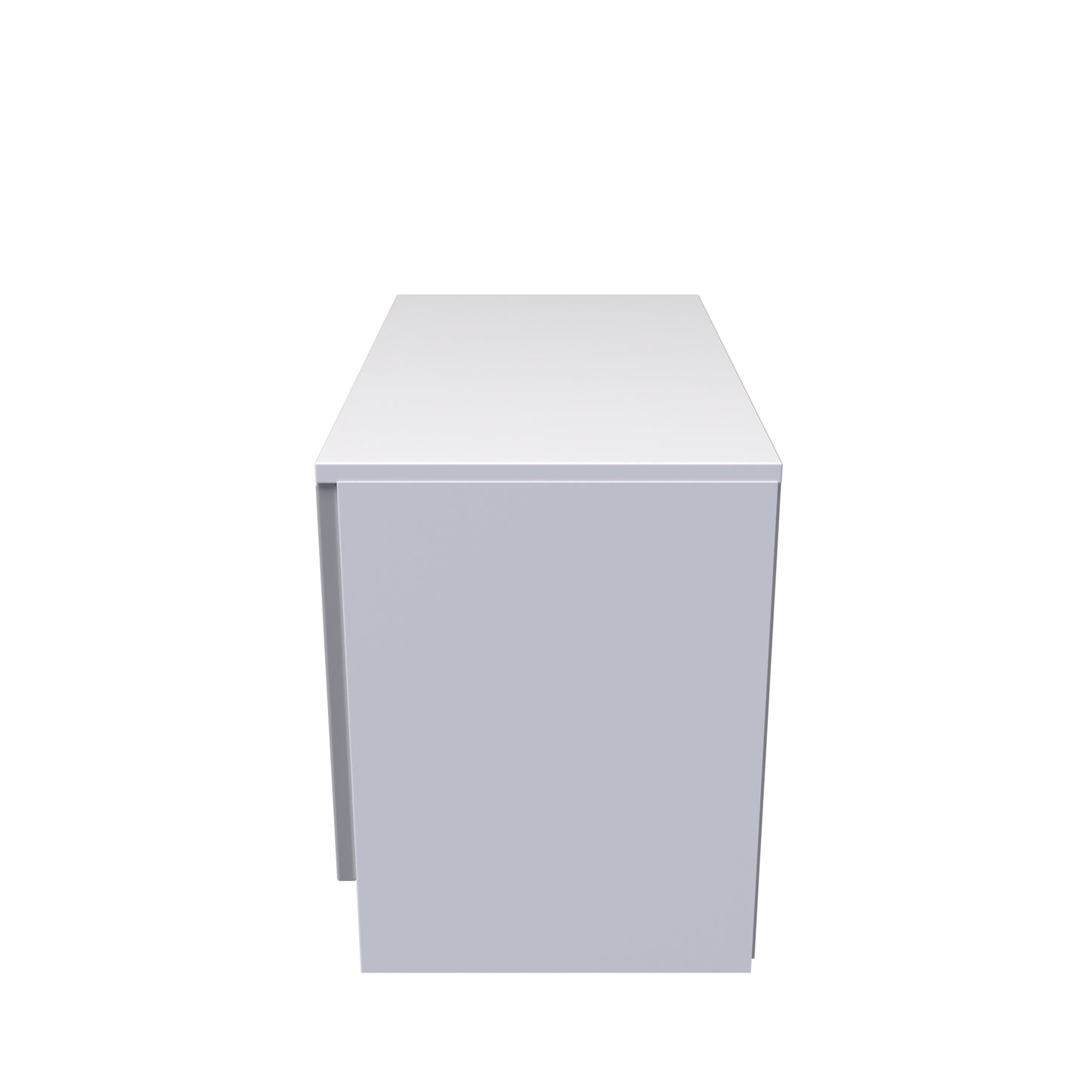 Contrast TV Unit Grey & White 2 Doors 74cm