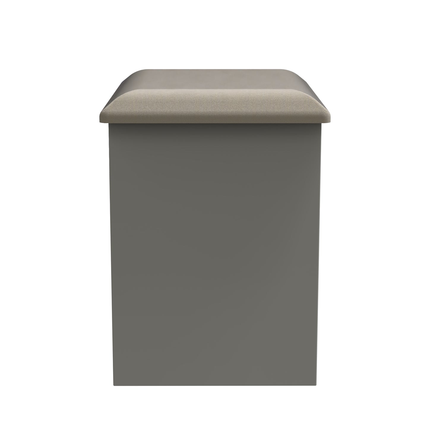 Cube Dressing Stool Grey 51cm
