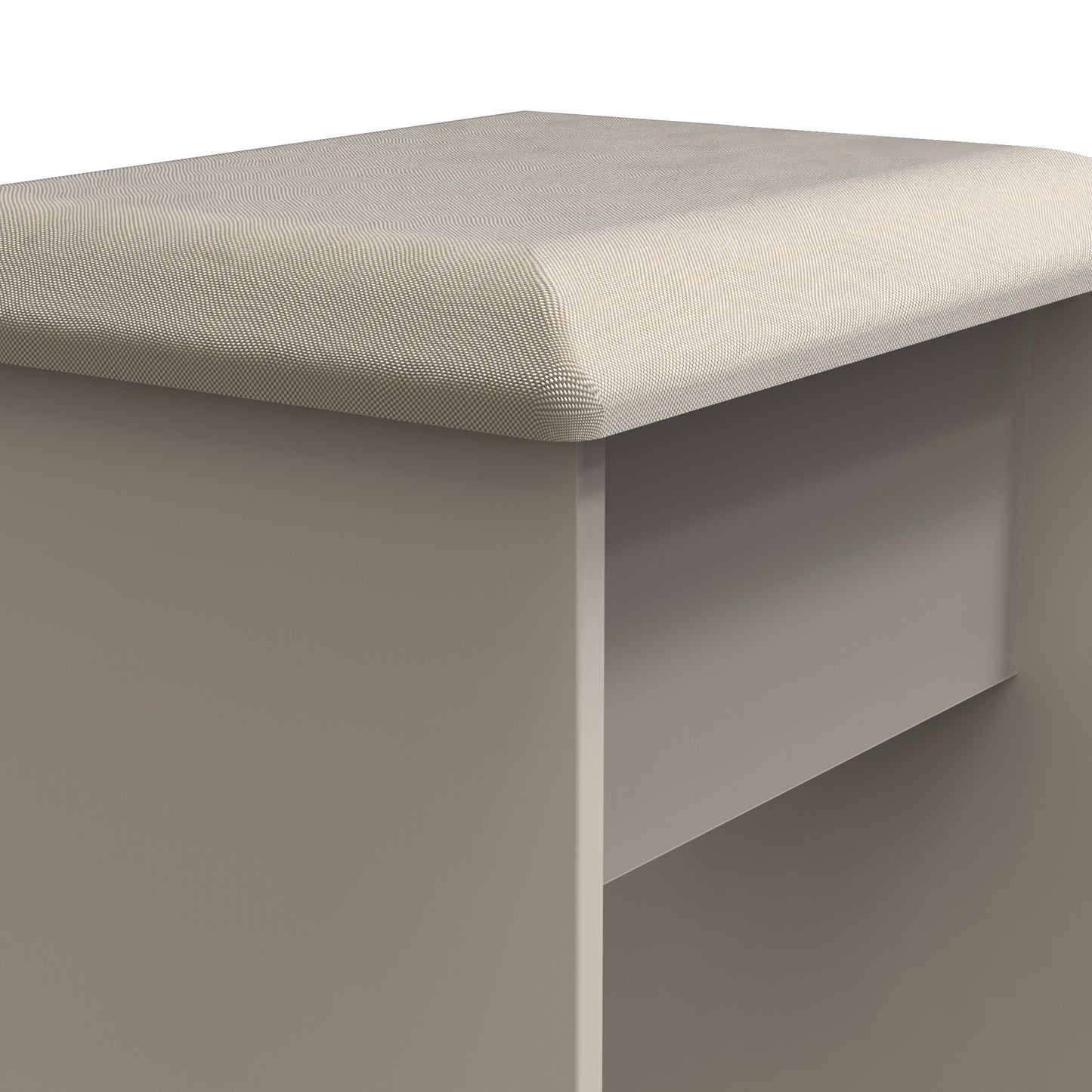 Cube Dressing Stool Off-White 51cm