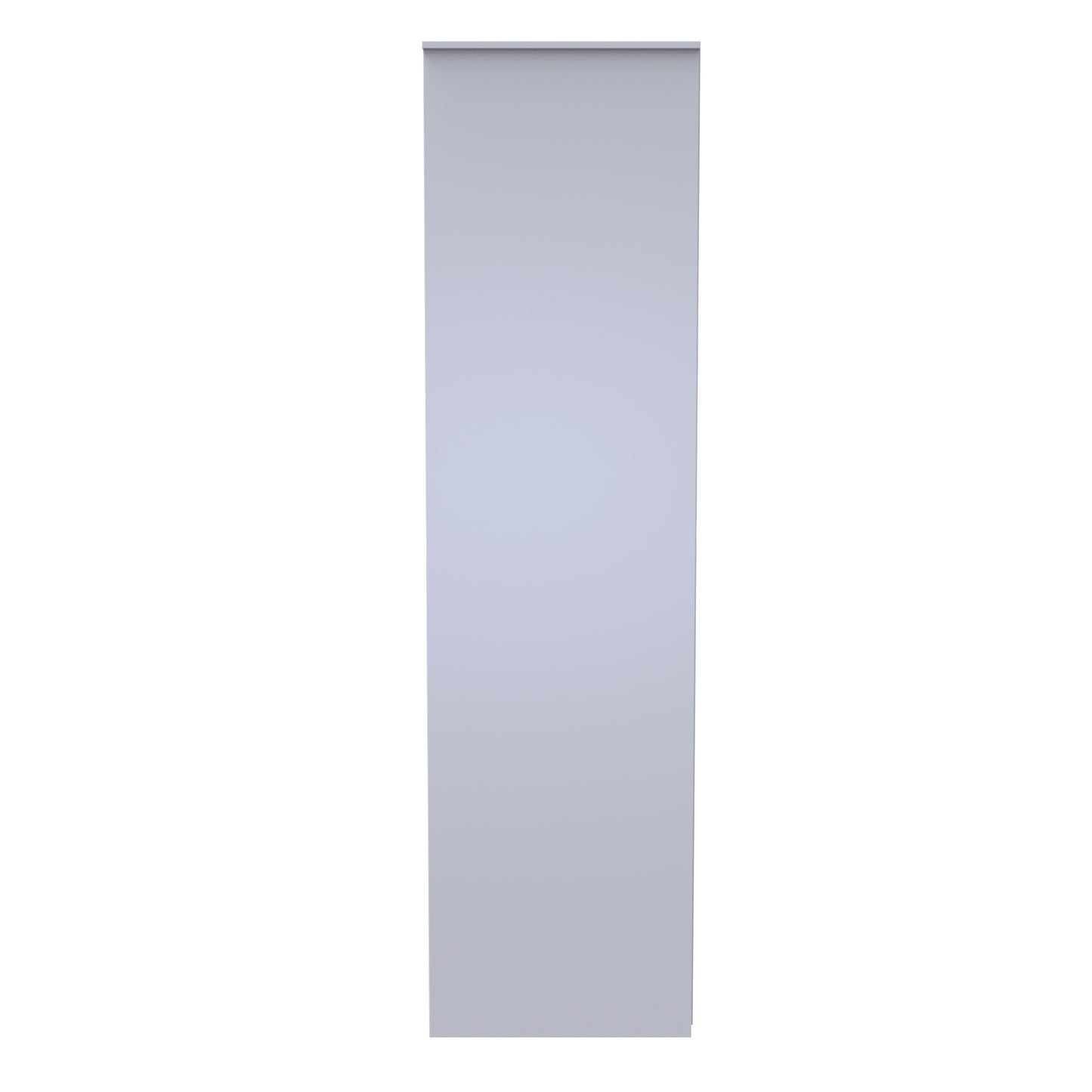 Cube Tall Wardrobe White 5 Shelves 197cm