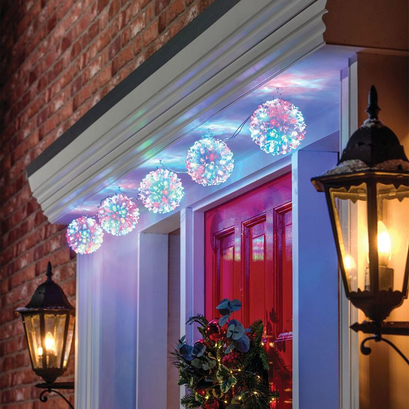 String Ball Christmas Lights Multicolour Outdoor by Astralis Primary Image