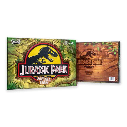 Jurassic Park Metal Sign