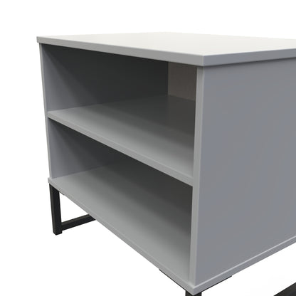 Diego G Shelving Unit Grey 2 Shelves 58cm