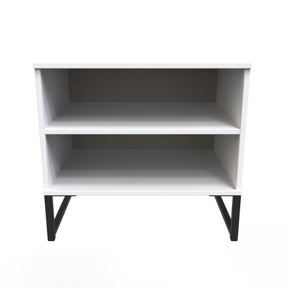 Diego G Shelving Unit White 2 Shelves 58cm