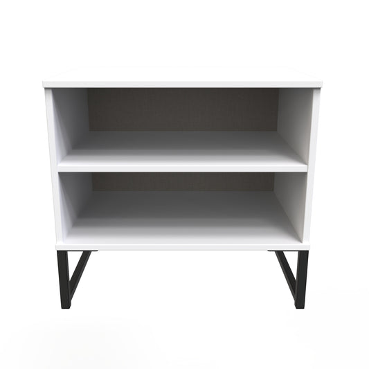 Diego G Shelving Unit White 2 Shelves 58cm