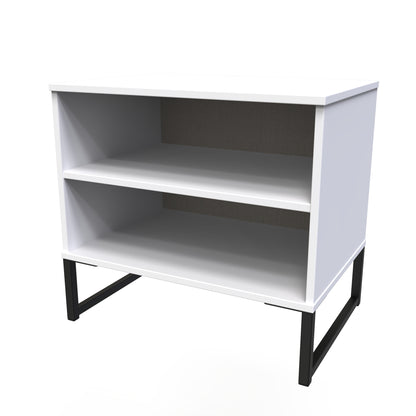 Diego G Shelving Unit White 2 Shelves 58cm