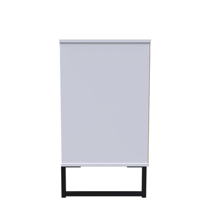 Diego G Chest of Drawers White 3 Drawers 76cm