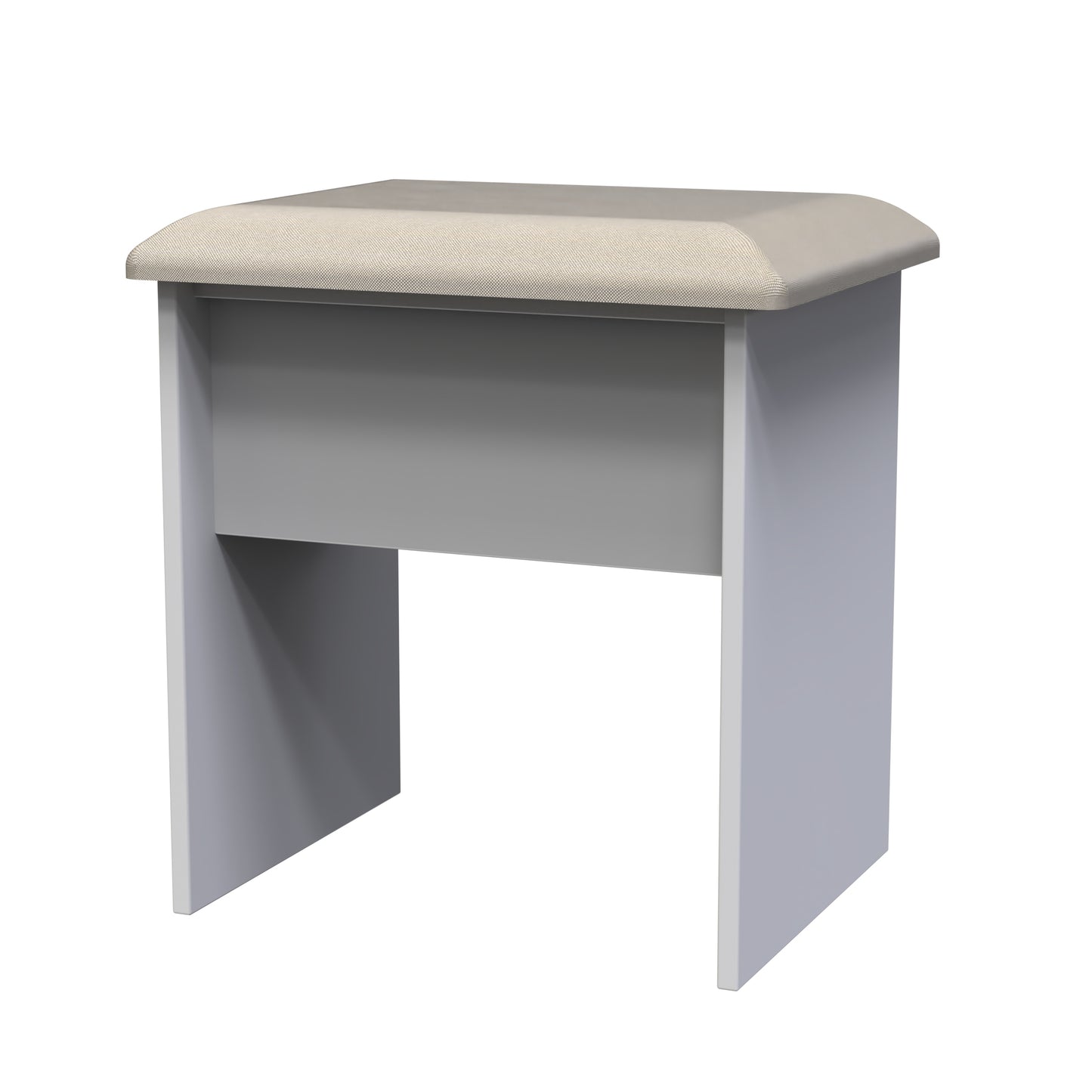 Devon Dressing Stool Grey 50cm