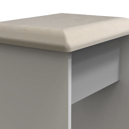 Devon Dressing Stool Grey 50cm