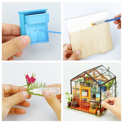 Cathy’s Flower House 3D Wooden Puzzle