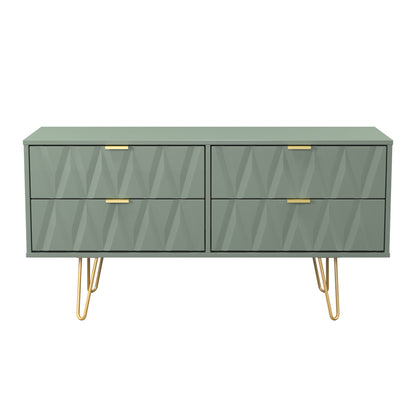 Diamond Large Chest of Drawers Not Applicable 4 Drawers 115cm