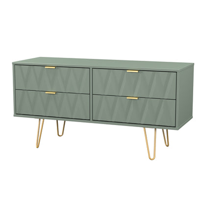 Diamond Large Chest of Drawers Not Applicable 4 Drawers 115cm
