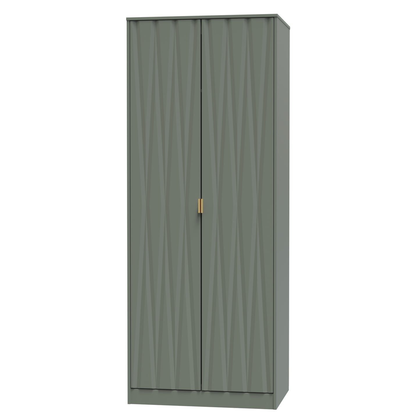 Diamond Tall Wardrobe Not Applicable 2 Doors 197cm
