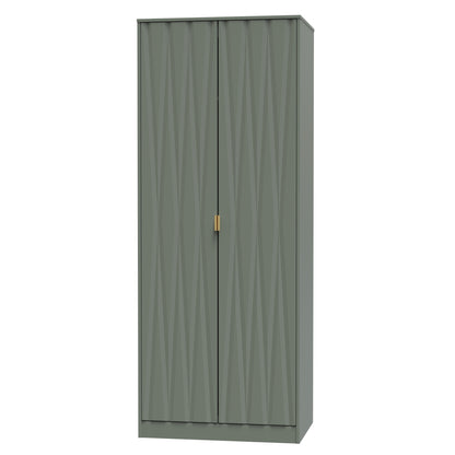 Diamond Tall Wardrobe Not Applicable 2 Doors 197cm