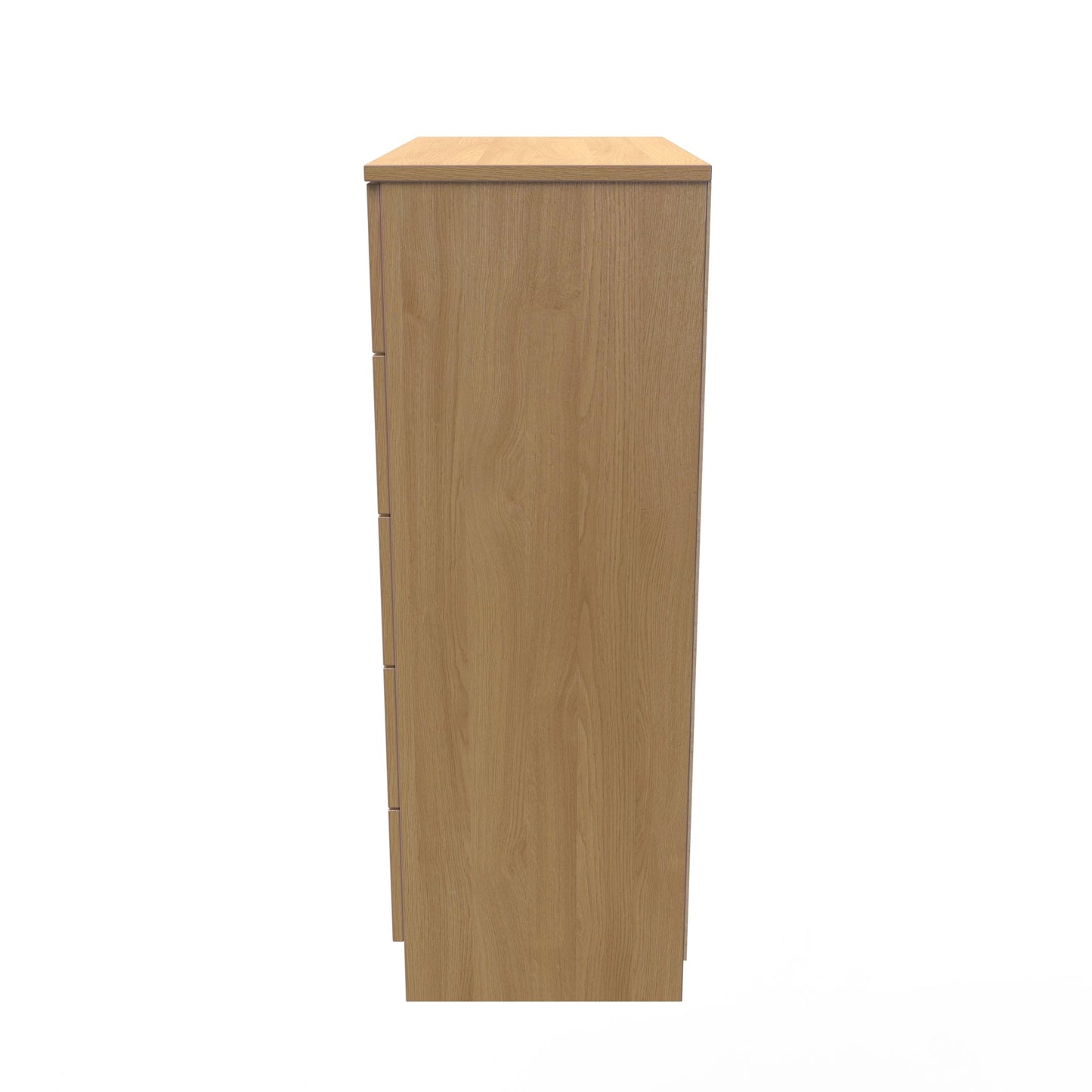 Dorset Tall Chest of Drawers Oak 5 Drawers 108cm