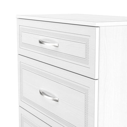 Dorset Chest of Drawers White 3 Drawers 89cm