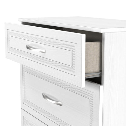 Dorset Chest of Drawers White 3 Drawers 89cm