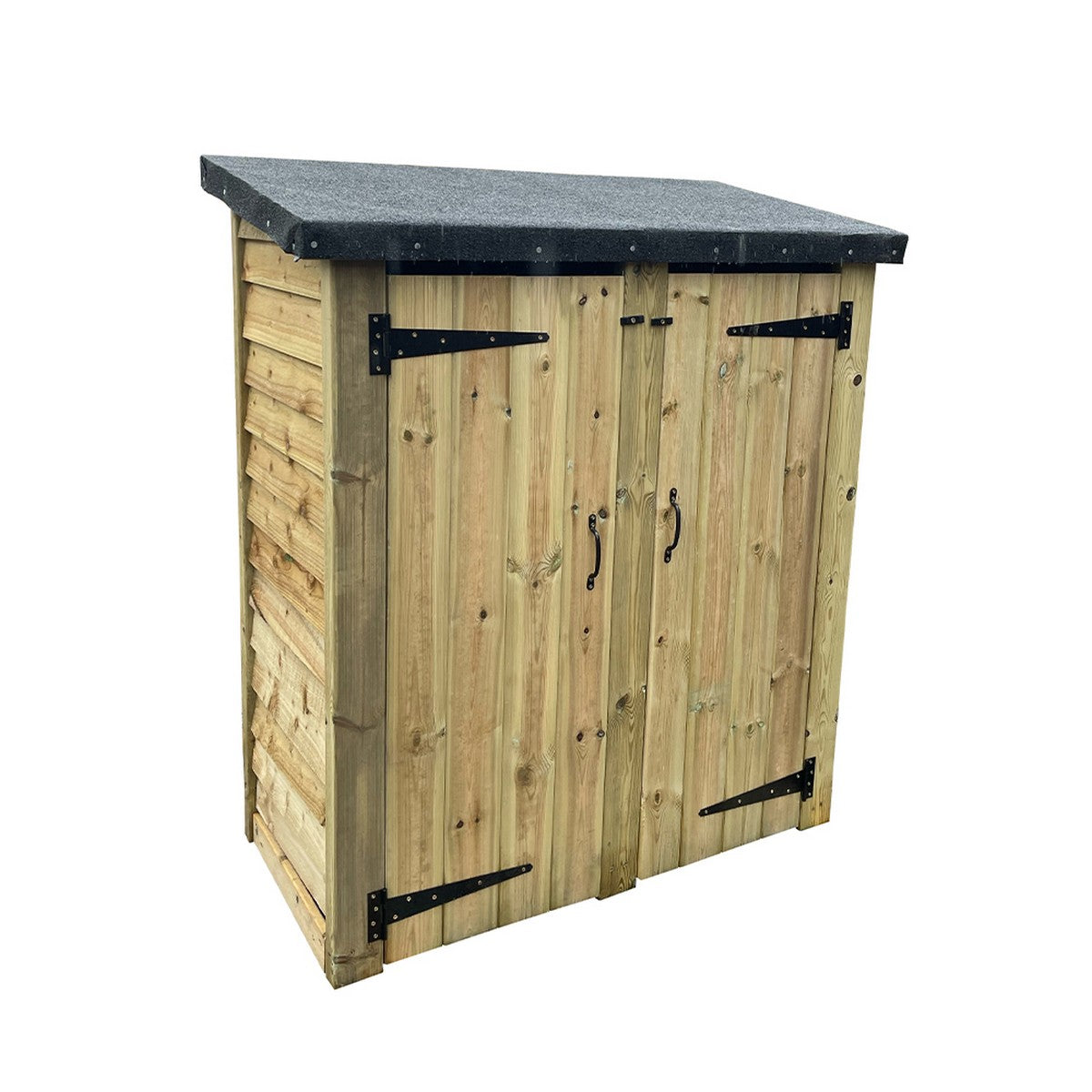 Ascot Garden Tool Storage Shed 120cm wide x 60cm deep by Churnet Valley - DTS01