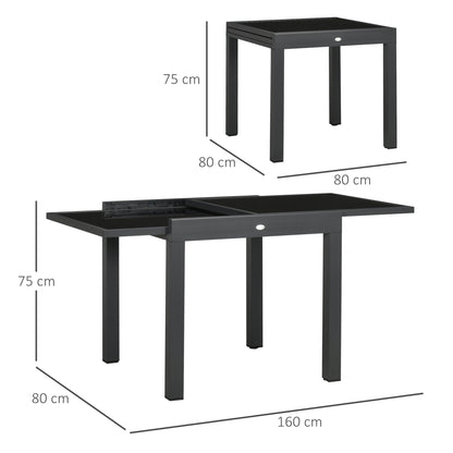 Extending Garden Table