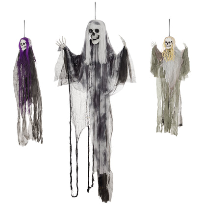 3 x Skeletons Halloween Decoration