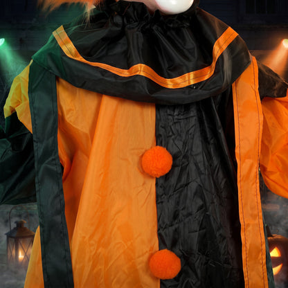 Animated Scary Clown Halloween Decoration - 190cm