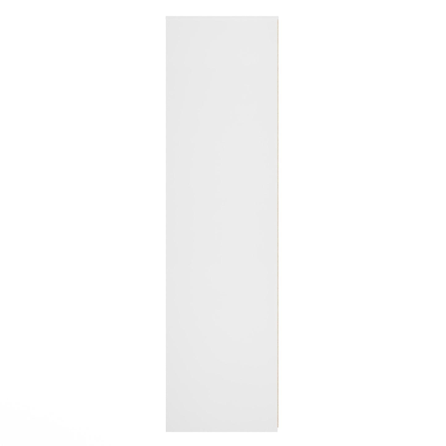 Fluted Tall Wardrobe Teal & White 1 Shelf 197cm